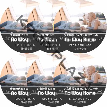 少女時代ヒョヨン＆サニーのNo Way Home (EP01-EP12 完結 #6枚セット) 日本語字幕  [K-POP DVD]の画像
