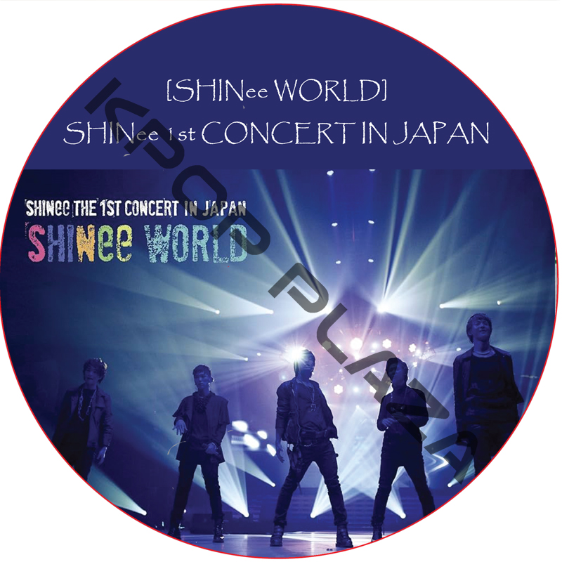 SHINee WORLD 1st CONCERT IN JAPAN 日本語字幕 / シャイニー SHINee DVD [K-POP DVD]の画像