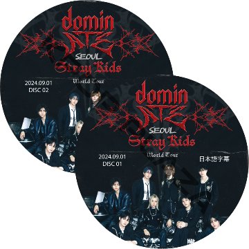 Stray Kids World Tour [dominATE SEOUL] (2024.09.01 #2枚セット) 日本語字幕 / ストレイキッズ [K-POP DVD]の画像