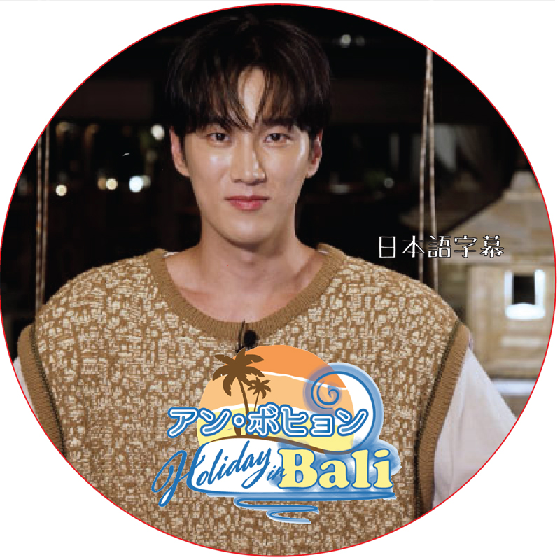 アン・ボヒョン ドキュメンタリー Holiday in Bali 日本語字幕 / AHN BO HYUN [K-POP DVD]の画像
