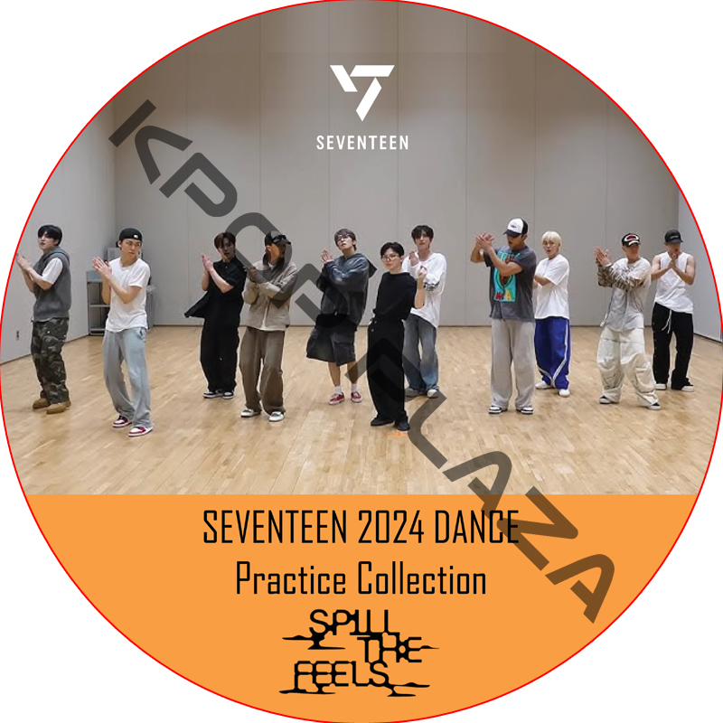 SEVENTEEN 2024 Dance Practice Collection (spill the feels) / SEVENTEEN DVD SVT [K-POP DVD]の画像