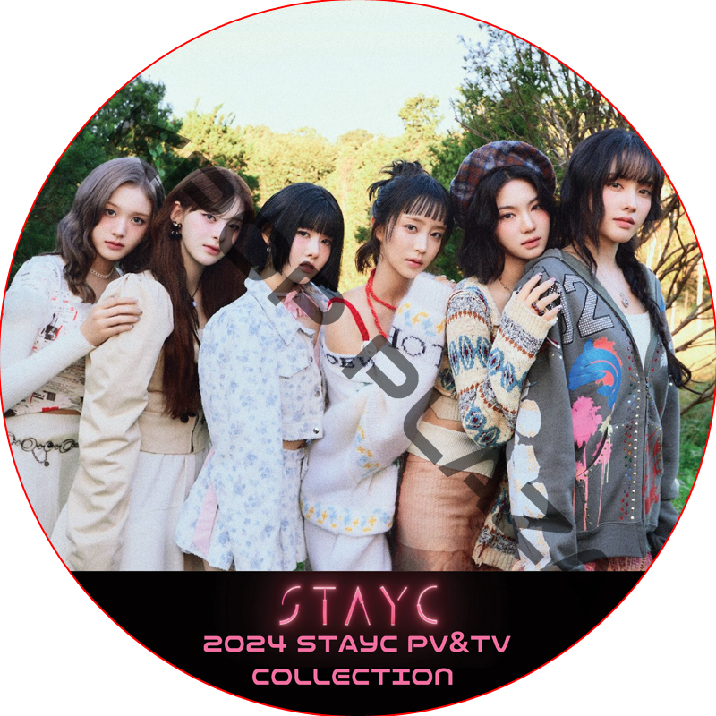 STAYC 2024 PV & TV COLLECTION / ステイシー STAYC DVD [K-POP DVD]の画像