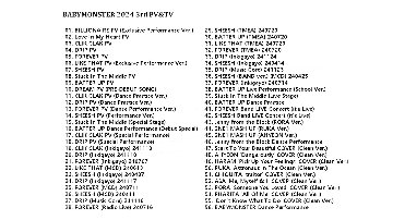 BABYMONSTER PV & TV COLLECTION (DRIP) / ベイビーモンスター BABY MONSTER DVD [K-POP DVD]の画像