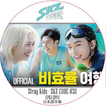STRAY KIDS SKZ CODE #32 (EP63-EP64) 日本語字幕 / ストレイキッズ [K-POP DVD]の画像