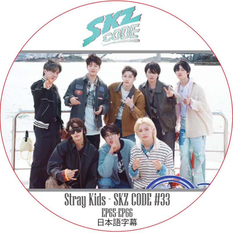 STRAY KIDS SKZ CODE #33 (EP65-EP66) 日本語字幕 / ストレイキッズ [K-POP DVD]の画像