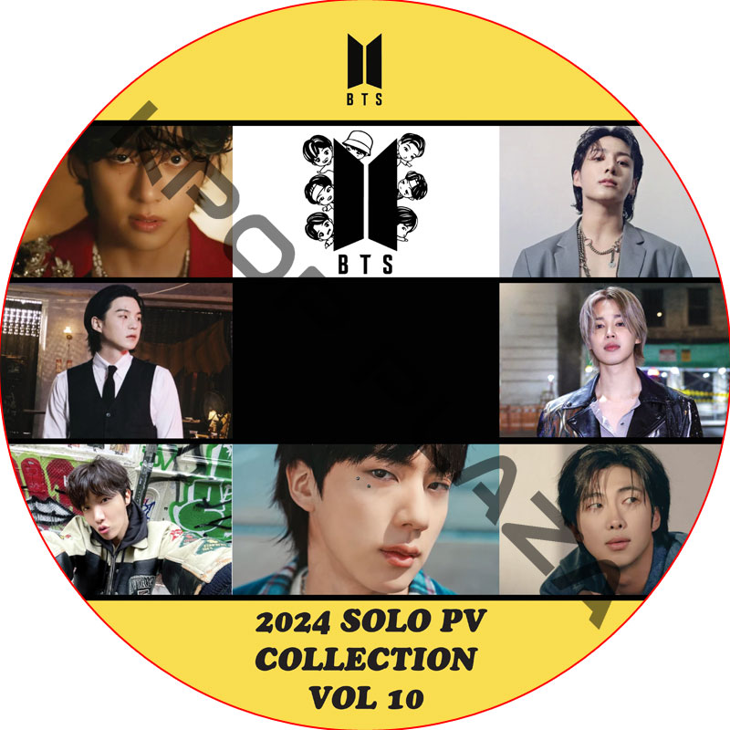 BTS 2024 SOLO PV COLLECTION VOL.10 / 防弾少年団 バンタン [K-POP DVD]の画像