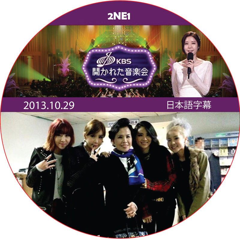 開かれた音楽会 (2013.10.29) 日本語字幕 / [ゲスト : 2NE1] [K-POP DVD]の画像