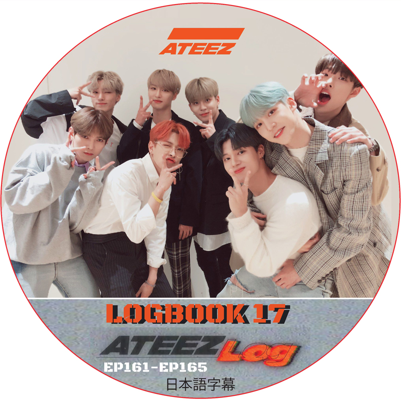 ATEEZ LOGBOOK17 (EP161-EP165) 日本語字幕 / ATEEZ [K-POP DVD]の画像