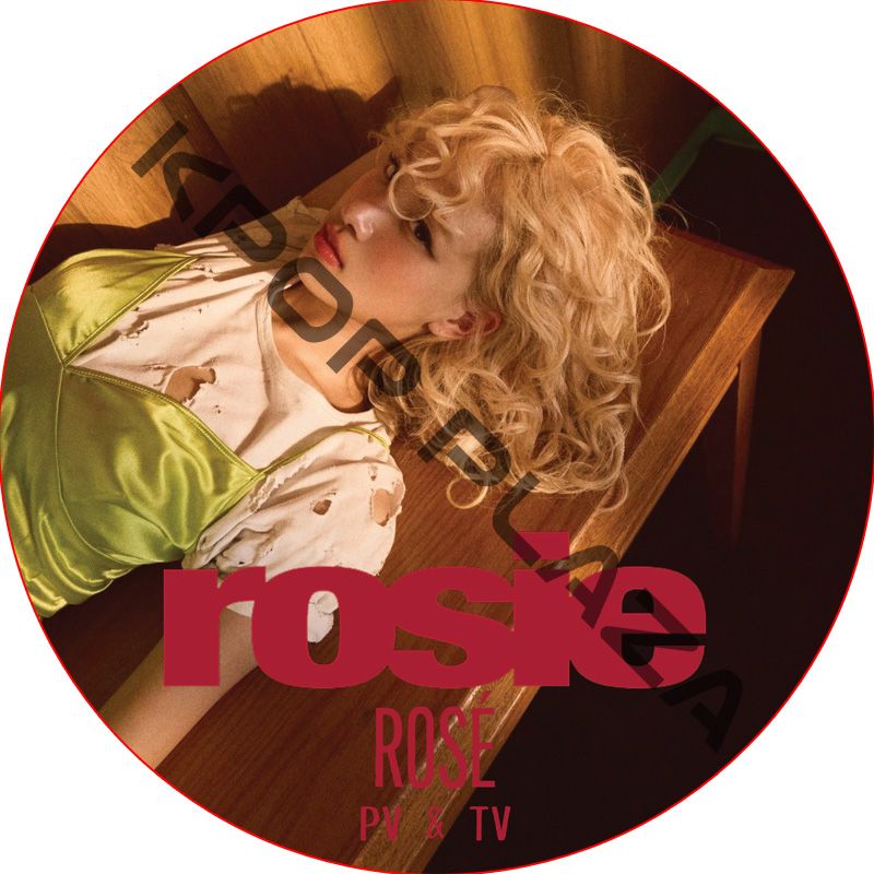 BLACKPINK ROSE PV & TV COLLECTION (rosie) / ブラックピンクBLACKPINK DVD [K-POP DVD]の画像