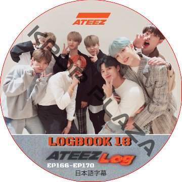 ATEEZ LOGBOOK18 (EP166-EP170) 日本語字幕 / ATEEZ [K-POP DVD]の画像