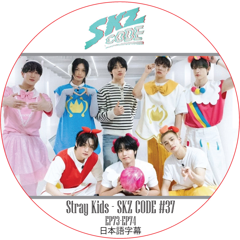 STRAY KIDS SKZ CODE #37 (EP73-EP74) 日本語字幕 / ストレイキッズ [K-POP DVD]の画像