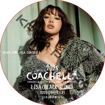 BLACKPINK LISA 2025 COACHELLA (25.04.11) 日本語字幕なし / ブラックピンクBLACKPINK DVD リサ [K-POP DVD]の画像