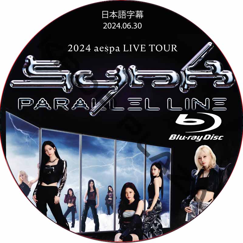 [Blu-ray] 2024 aespa LIVE TOUR SYNK Parallel Line in SEOUL (2024.06.30) 日本語字幕 / エスパの画像