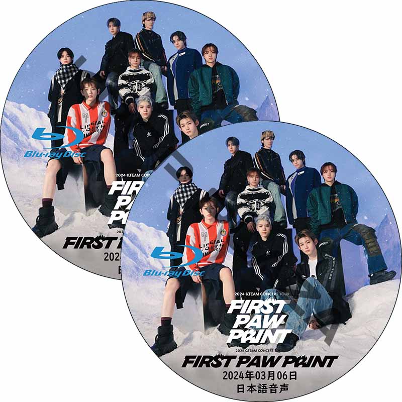 [Blu-ray] 2024 &TEAM CONCERT TOUR 'FIRST PAW PRINT' Day1-2 (24.03.06-24.03.07 #2枚セット) 日本語音声 / エンチームの画像