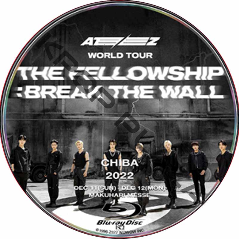[Blu-ray] ATEEZ THE FELLOWSHIP BEGINNING OF THE END IN CHIBA [幕張メッセ] (2022.12.12) 日本語音声 [K-POP DVD]の画像