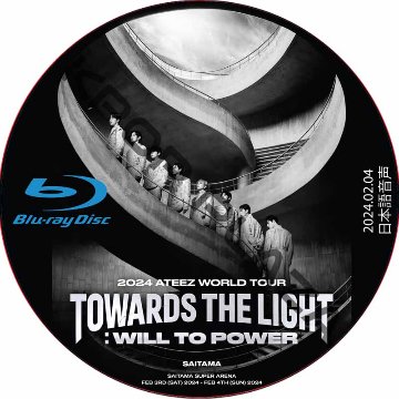 [Blu-ray] 2024 ATEEZ WORLD TOUR [TOWARDS THE LIGHT : WILL TO POWER] IN JAPAN (2024.02.04) 日本語音声の画像