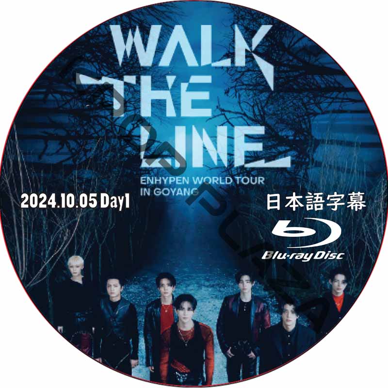[Blu-ray] ENHYPEN WORLD TOUR 'WALK THE LINE' IN GOYANG Day1 (2024.10.05) 日本語字幕 / エンハイプン [K-POP DVD]の画像