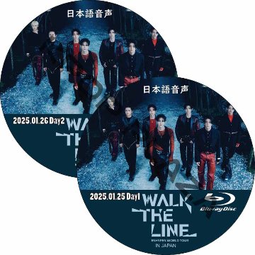 [Blu-ray] ENHYPEN WORLD TOUR 'WALK THE LINE' IN JAPAN Day1-2 (25.01.25-25.01.26 #2枚セット) 日本語音声の画像