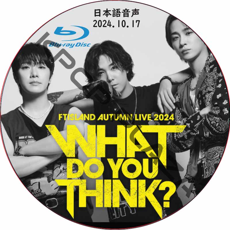 [Blu-ray] FTISLAND AUTUMN LIVE 2024 WHAT DO YOU THINK (2024.10.17) 日本語音声  / FTISLAND DVD [K-POP DVD]の画像