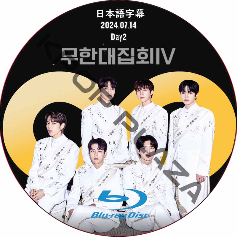 [Blu-ray] 2024 INFINITE FAN MEETING [無限大集会IV] Day2 (2024.07.14) 日本語字幕  [K-POP DVD]の画像