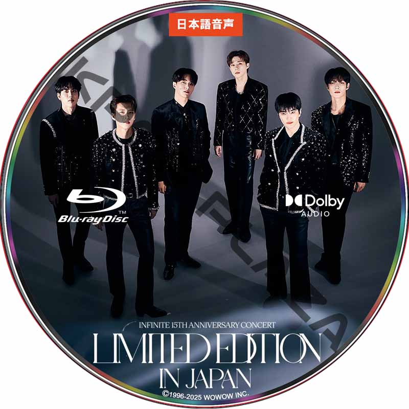 [Blu-ray] INFINITE 15TH ANNIVERSARY CONCERT LIMITED EDITION IN JAPAN [神奈川・ぴあアリーナMM] (25.02.16) 日本語音声の画像