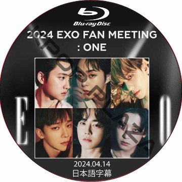 [Blu-ray] 2024 EXO FAN MEETING：ONE IN SEOUL (2024.04.14) 日本語字幕 / エクソ [K-POP DVD]の画像