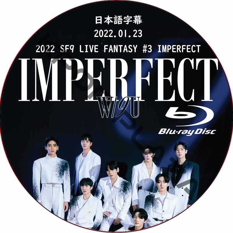 [Blu-ray] 2022 SF9 LIVE FANTASY #3 IMPERFECT (2022.01.23) 日本語字幕 / SF9 DVD [K-POP DVD]の画像