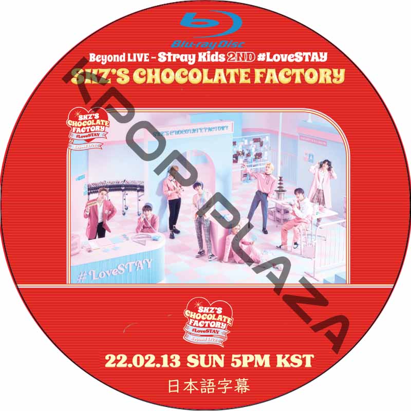 [Blu-ray] Stray Kids 2ND #LoveSTAY 'SKZ’S CHOCOLATE FACTORY' (2022.02.13) 日本語字幕/ ストレイキッズ スキズの画像