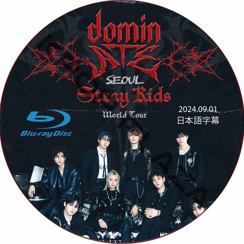 [Blu-ray] Stray Kids World Tour [dominATE SEOUL] (2024.09.01) 日本語字幕 / ストレイキッズ スキズ [K-POP DVD]の画像