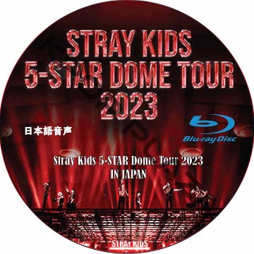 [Blu-ray] Stray Kids 5-STAR Dome Tour 2023 日本語音声 / [CONCERT, MAKING FILM, DOCUMENT MOVIE] スキズの画像