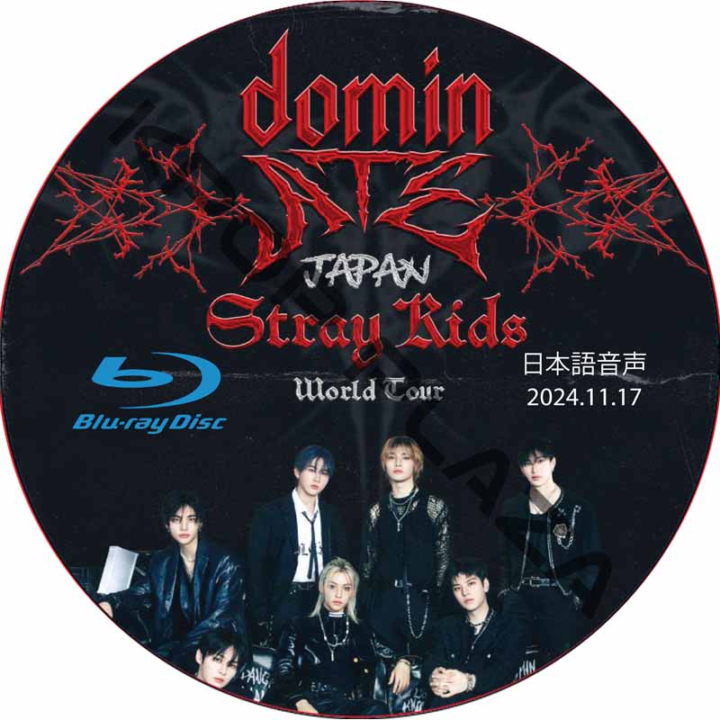 [Blu-ray] Stray Kids World Tour [dominATE JAPAN] Tokyo Dome (2024.11.17) 日本語音声 / ストレイキッズ スキズの画像