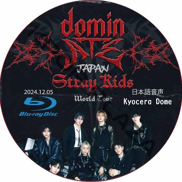 [Blu-ray] Stray Kids World Tour [dominATE JAPAN] Kyocera Dome (2024.12.05) 日本語音声 / ストレイキッズ スキズの画像