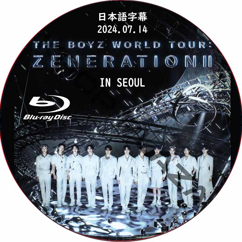 [Blu-ray] THE BOYZ WORLD TOUR ZENERATION �U (2024.07.14) 日本語字幕 [K-POP DVD]の画像