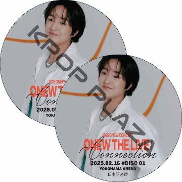 2025 ONEW CONCERT [ONEW THE LIVE CONNECTION] IN JAPAN (2025.02.16 #2枚セット) 日本語音声 / シャイニー shinee dvdの画像
