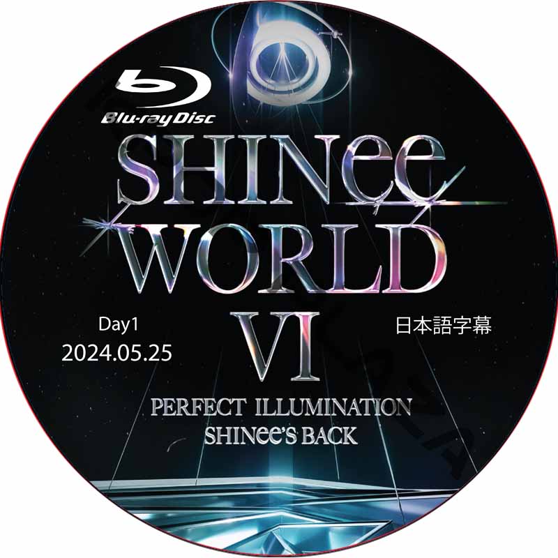 [Blu-ray] SHINee WORLD VI [PERFECT ILLUMINATION : SHINee’S BACK] IN SEOUL (2024.05.25) 日本語字幕 / シャイニーの画像