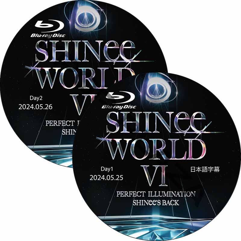 [Blu-ray] SHINee WORLD VI [PERFECT ILLUMINATION : SHINee’S BACK] IN SEOUL (#2枚セット) 日本語字幕 / シャイニーの画像