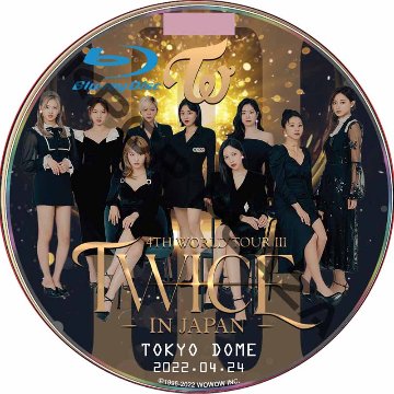 [Blu-ray] TWICE 4TH WORLD TOUR�V IN JAPAN (2022.04.24) 日本語音声 / トゥワイス [K-POP DVD]の画像