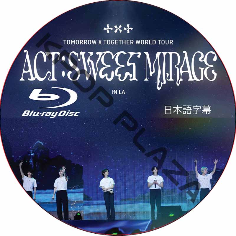 [Blu-ray] TXT WORLD TOUR [ACT : SWEET MIRAGE ] IN LA 日本語字幕 / [CONCERT + BEHIND]の画像