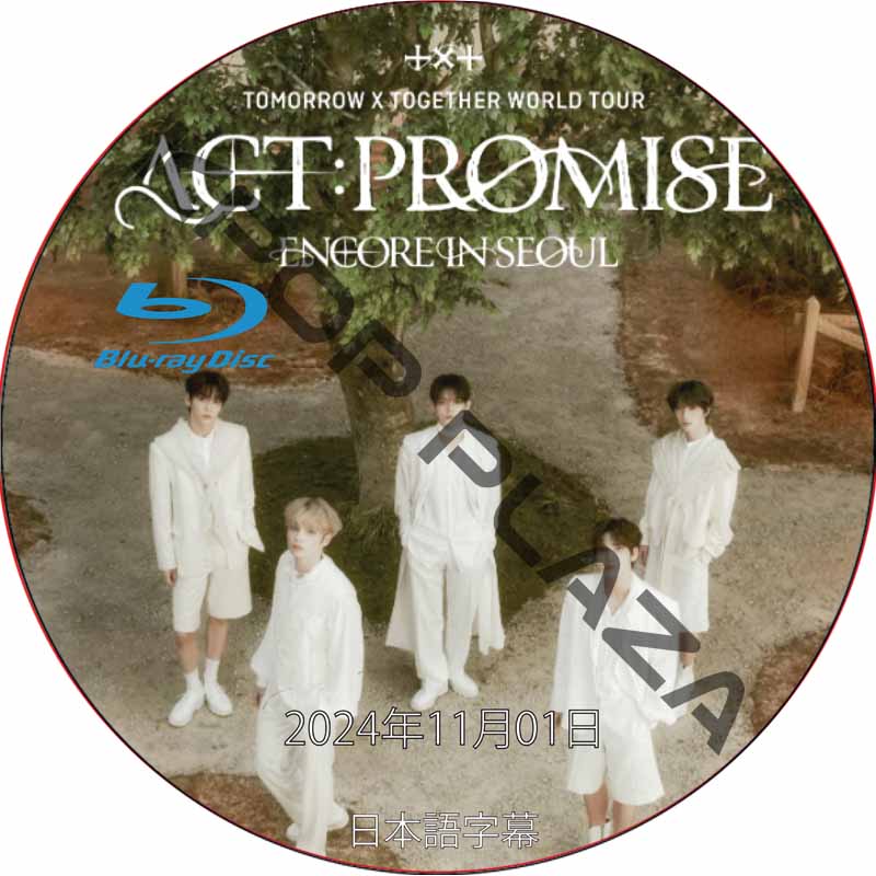 [Blu-ray] TOMORROW X TOGETHER WORLD TOUR [ACT : PROMISE] ENCORE IN SEOUL Day1 (2024.11.01) 日本語字幕の画像