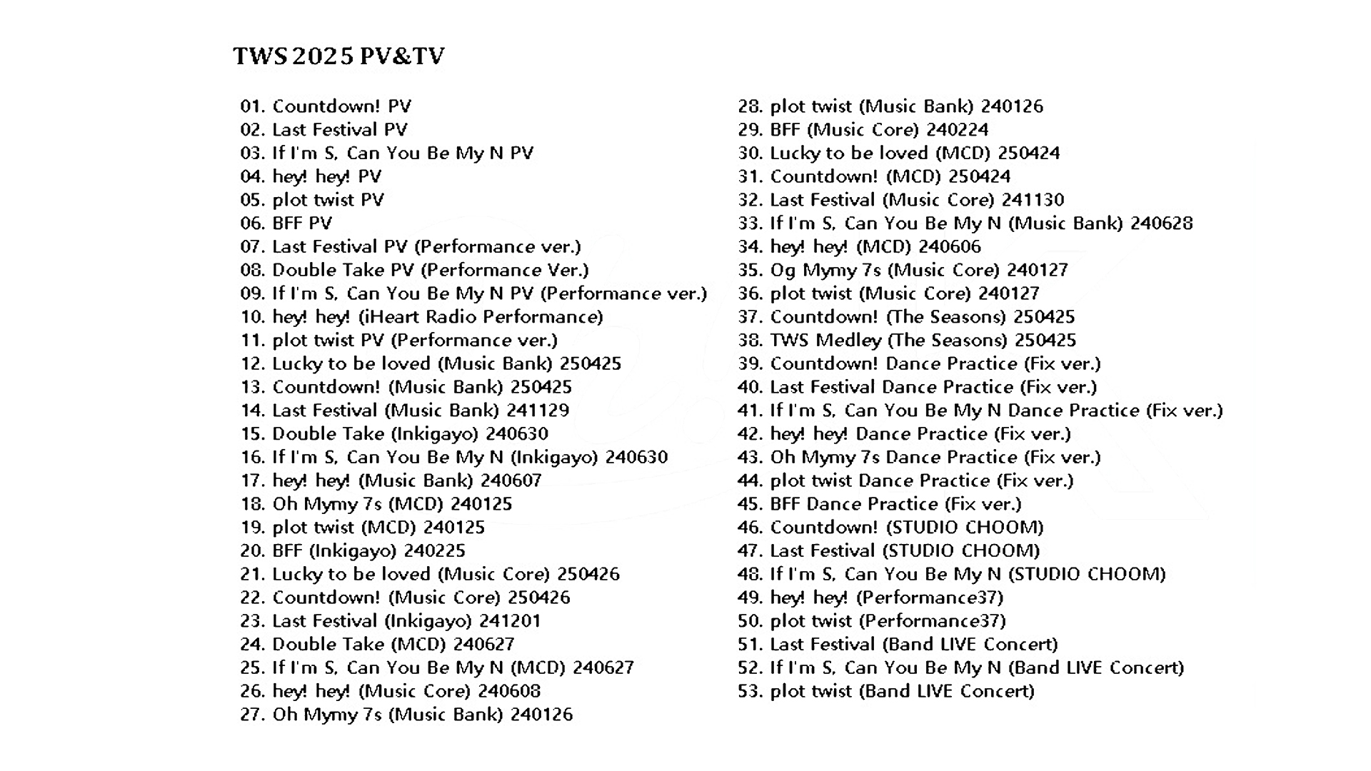 TWS PV & TV COLLECTION (TRY WITH US) / TWS [K-POP DVD]の画像