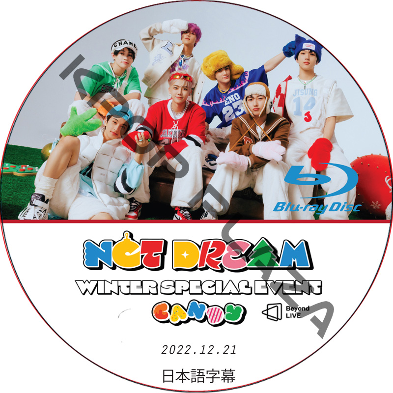 [Blu-ray] NCT DREAM WINTER SPECIAL EVENT 'CANDY' (2022.12.21) 日本語字幕 / NCT127 NCT DREAM [K-POP DVD]の画像