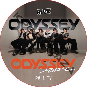 RIIZE PV & TV COLLECTION (ODYSSEY) / ライズ RIIZE DVD [K-POP DVD]の画像
