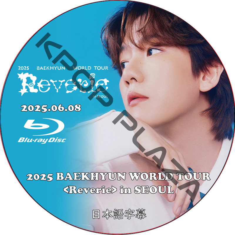 [Blu-ray] 2025 BAEKHYUN WORLD TOUR [Reverie] in SEOUL (2025.06.08) 日本語字幕 / エクソ ベキョン [K-POP DVD]の画像
