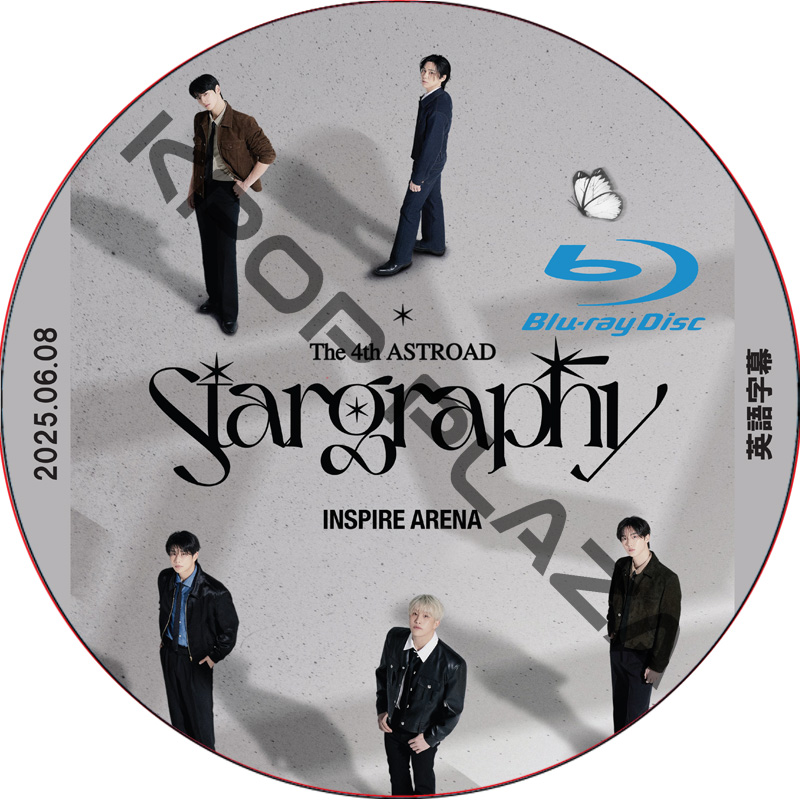 [Blu-ray] ASTRO THE 4th ASTROAD TO SEOUL [Stargraphy] (2025.06.08) 英語字幕 / アストロ [K-POP DVD]の画像