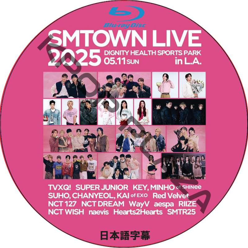 [Blu-ray] SMTOWN LIVE 2025 in L.A (2025.05.12) 日本語字幕 / [出演者 : 東方神起、SUPER JUNIOR、SHINee、EXO, RIIZE 他]の画像