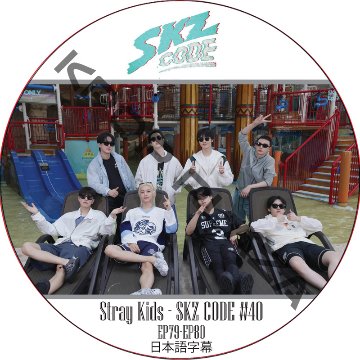 STRAY KIDS SKZ CODE #40 (EP79-EP80) 日本語字幕 / ストレイキッズ [K-POP DVD]の画像