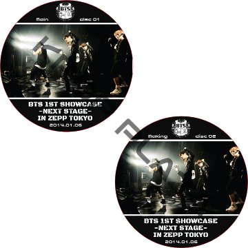 BTS 1ST SHOWCASE NEXT STAGE IN ZEPP TOKYO (2014.01.06) 日本語字幕 / 防弾少年団 バンタン Main + Making [K-POP DVD]の画像
