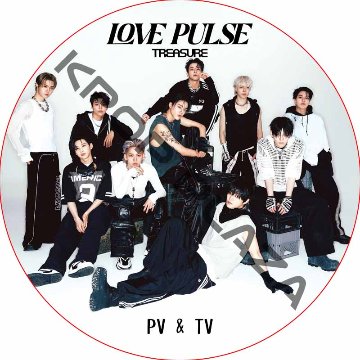 TREASURE PV & TV COLLECTION (LOVE PULSE)/ トレジャー TREASURE DVD [K-POP DVD]の画像