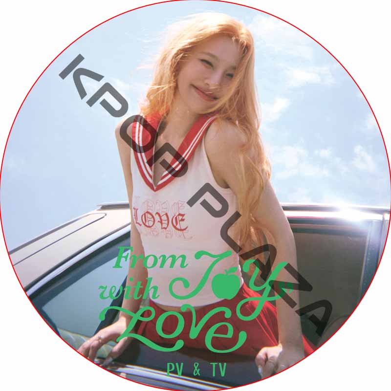 JOY PV & TV COLLECTION (From JOY, with Love) / Red Velvet DVD レッドベルベット ジョイ [K-POP DVD]の画像