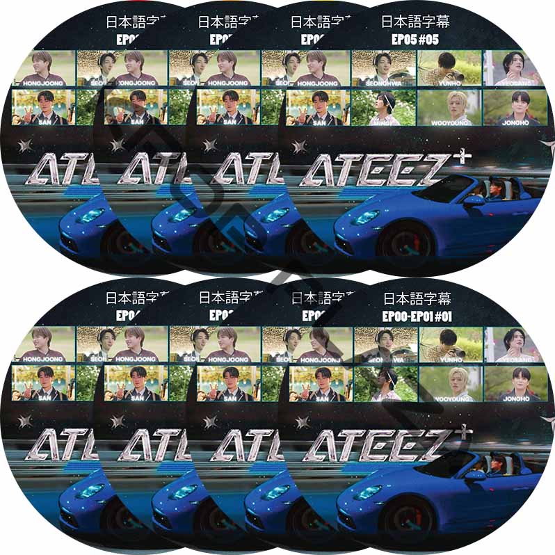 ATEEZ 新品未開封 ソウルコン Blu-ray 日本語字幕付き Blu-ray ATEEZ 2026 BEST COLLECTION - Adrenaline Lemon Drop Ice On